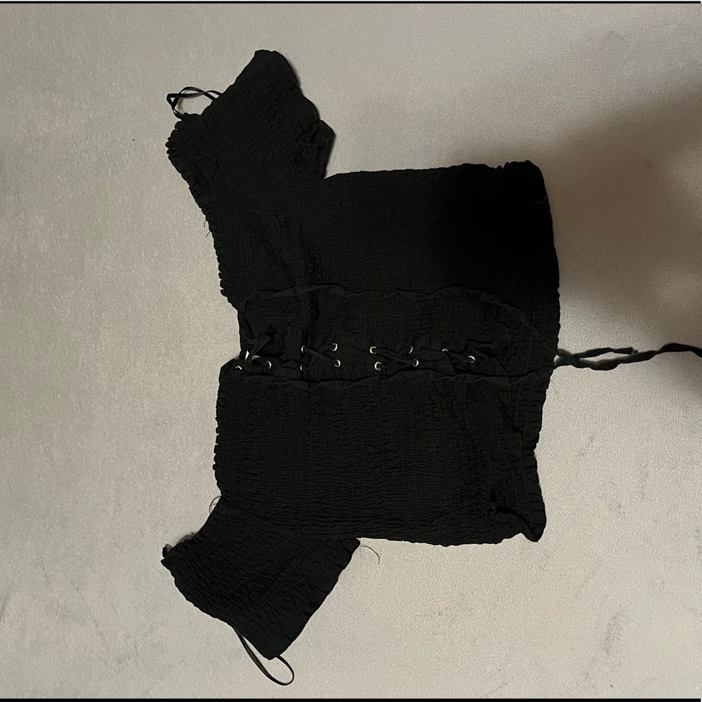 Black Crop Top